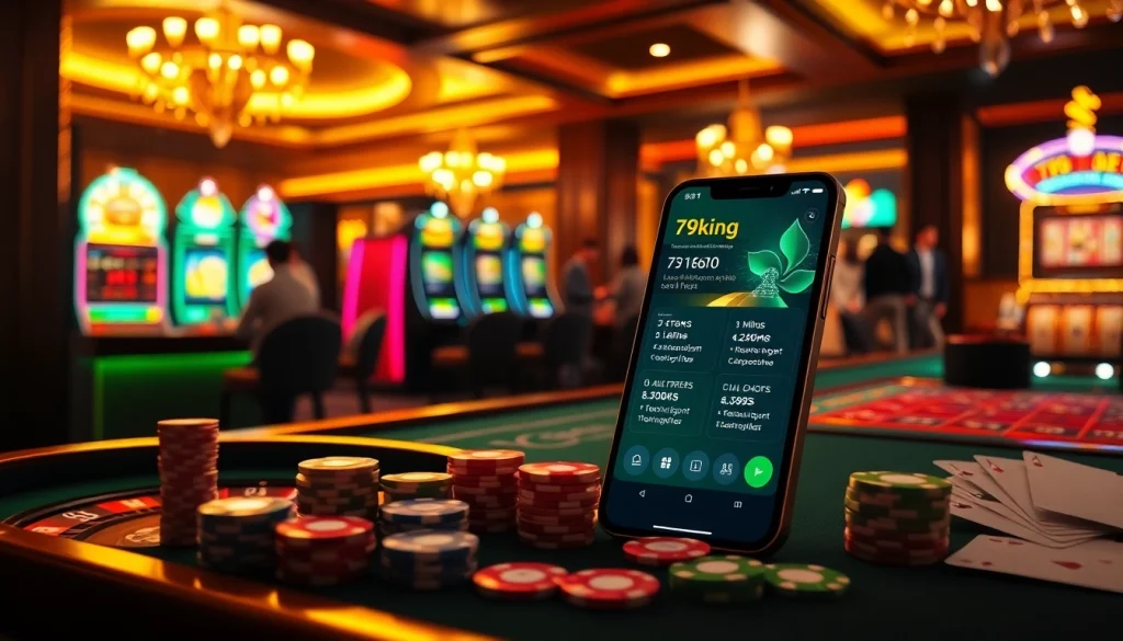 Experience the excitement of online gaming with 79king's luxurious tables, vibrant slot machines, and engaging live dealer action.