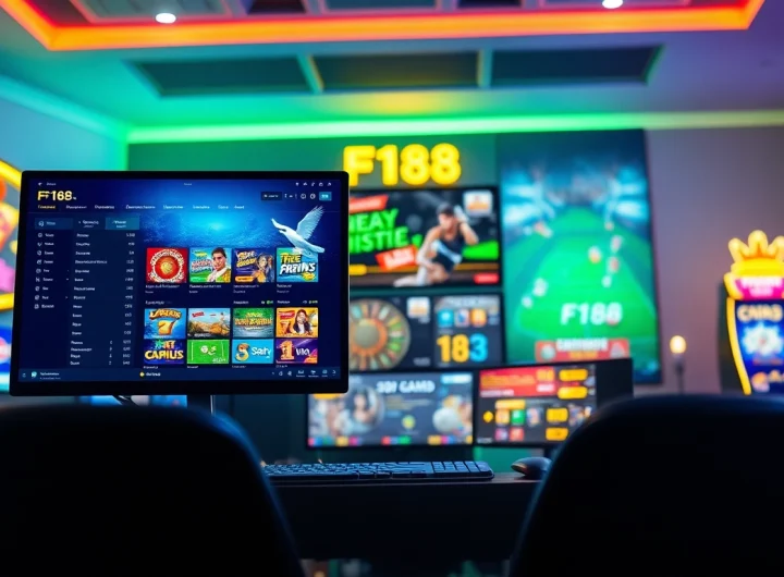 Engaging scene of พอร์ทัลเกม F168 showcasing vibrant online gaming experience with interactive interface