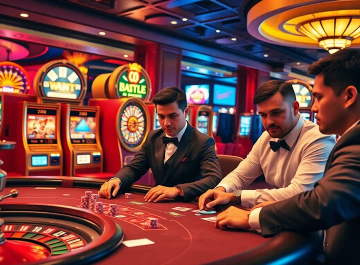 Engage in thrilling gameplay at https://mm88.tokyo/, showcasing an exciting casino atmosphere with poker, slots, and roulette.