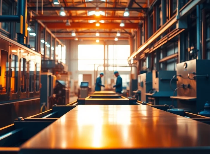 Copper plating Malaysia process in a modern industrial facility, showcasing high-quality electroplating.