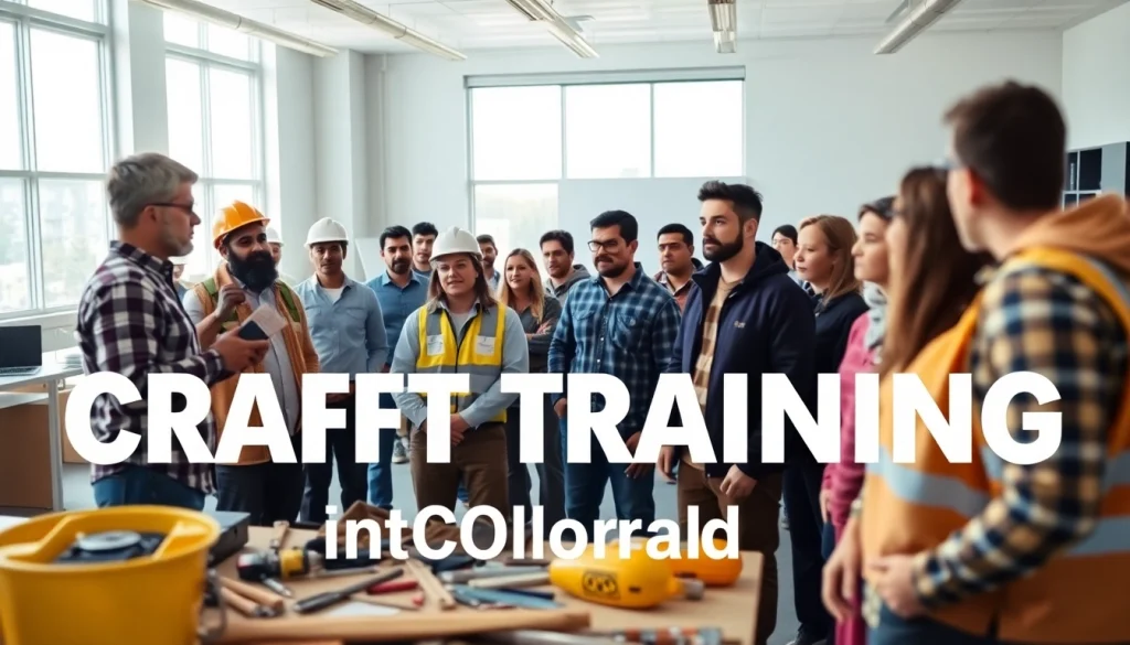 Enhance your skills with craft training Colorado in an engaging, professional classroom setting.