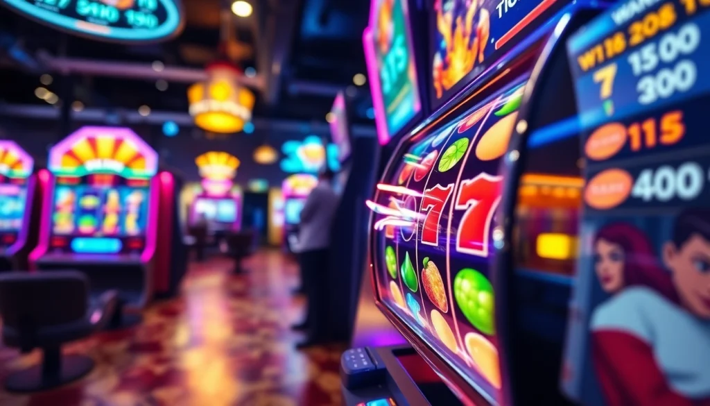 Menggugah semangat pemain dengan petanitoto yang menampilkan mesin slot berwarna-warni.