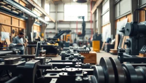 Discover the efficient process at a steel fabrication shop, showcasing skilled artisans and advanced tools in action.