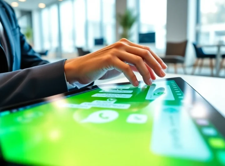 Understand What is a CRM for WhatsApp by illustrating dynamic interactions in a workspace.