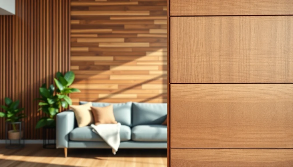Transform your space with a beautiful wood slat wall panel adding warmth and texture.