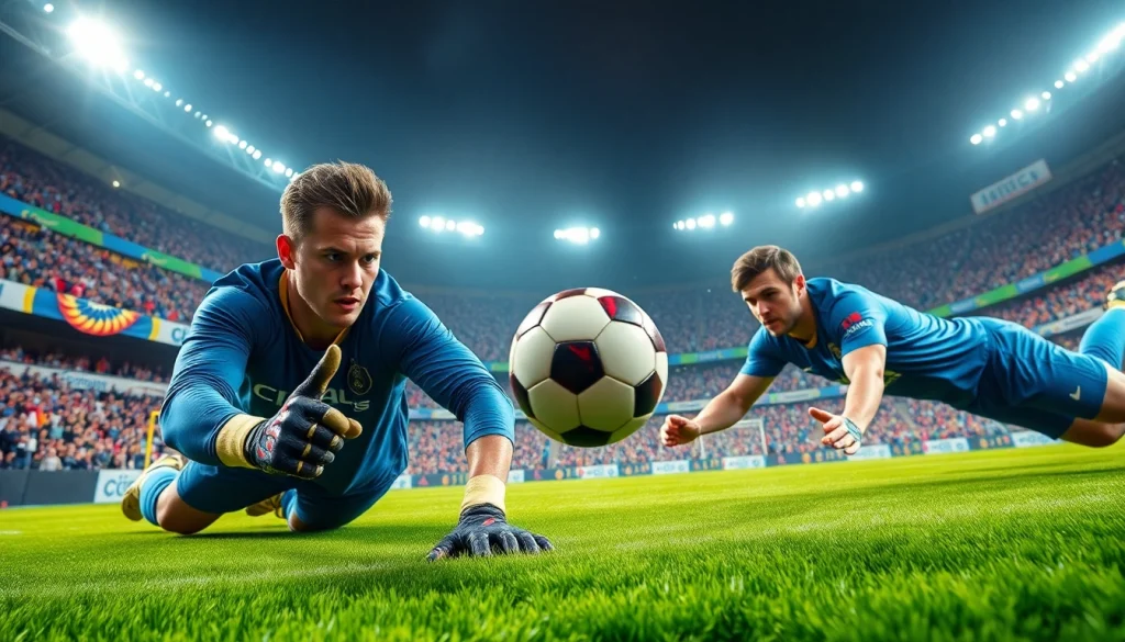 บ้านผลบอลสด วิเคราะห์การทำงานของผู้รักษาประตูในสนามแข่งขันฟุตบอล