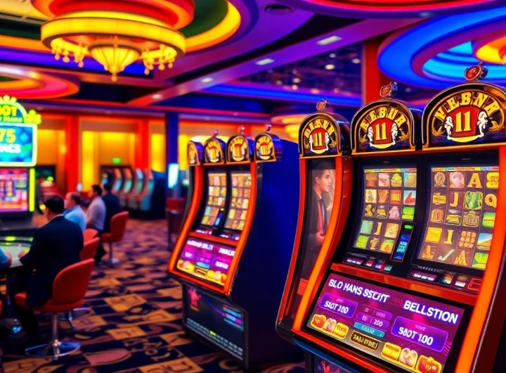 Rasakan sensasi kemenangan dengan slot deposit pulsa di mesin kasino yang penuh warna.