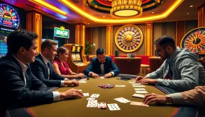 Players enjoying games at BK8 เว็บตรง, a premier online casino experience.