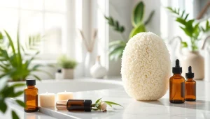 Use the best silicone loofah for a spa-like clean experience in your bathroom.