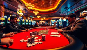 เข้าร่วมเกมที่โต๊ะโป๊กเกอร์หรูในคาสิโน tiger24 ทางเข้า