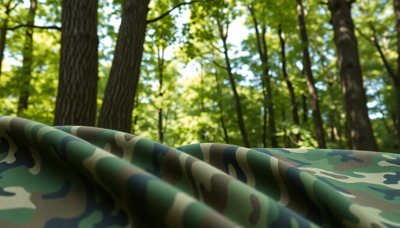 Alles wat u moet weten over camouflage stoffen