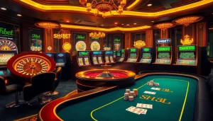 Experience the excitement of gambling virtually with SHBET at https://shbet.law/, featuring vibrant casino elements.