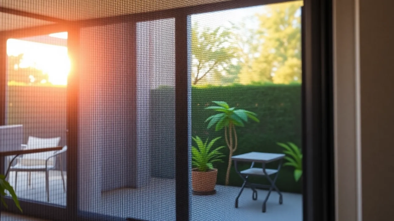 Moskitiery na wymiar w nowoczesnym otoczeniu domowym, z eleganckim designem i szczegółami rzemiosła.