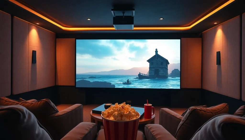 ดูหนังออนไลน์ ในโรงภาพยนตร์ที่บ้าน พร้อมอุปกรณ์ทันสมัยและบรรยากาศอบอุ่น