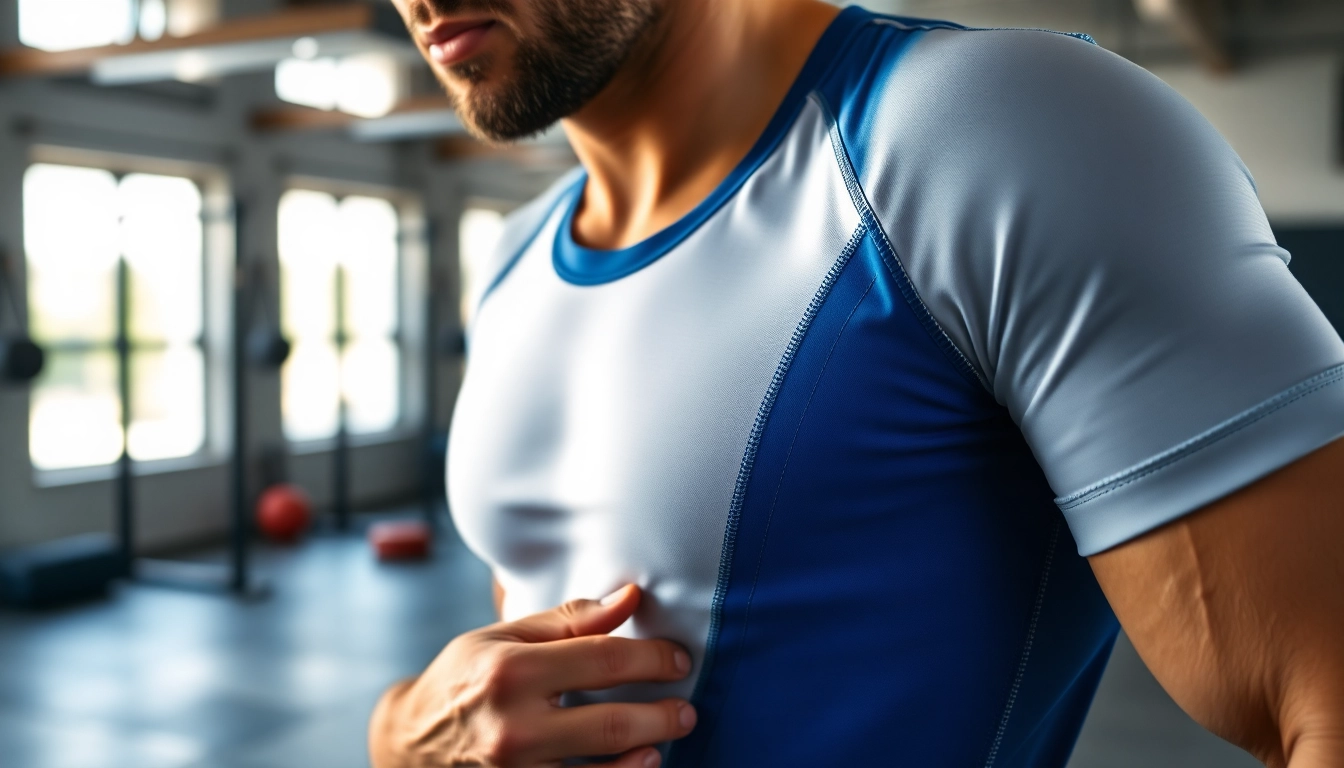 Showcase of BJJ Rash Guard Guides on a professional martial artist wearing a flexible rash guard.
