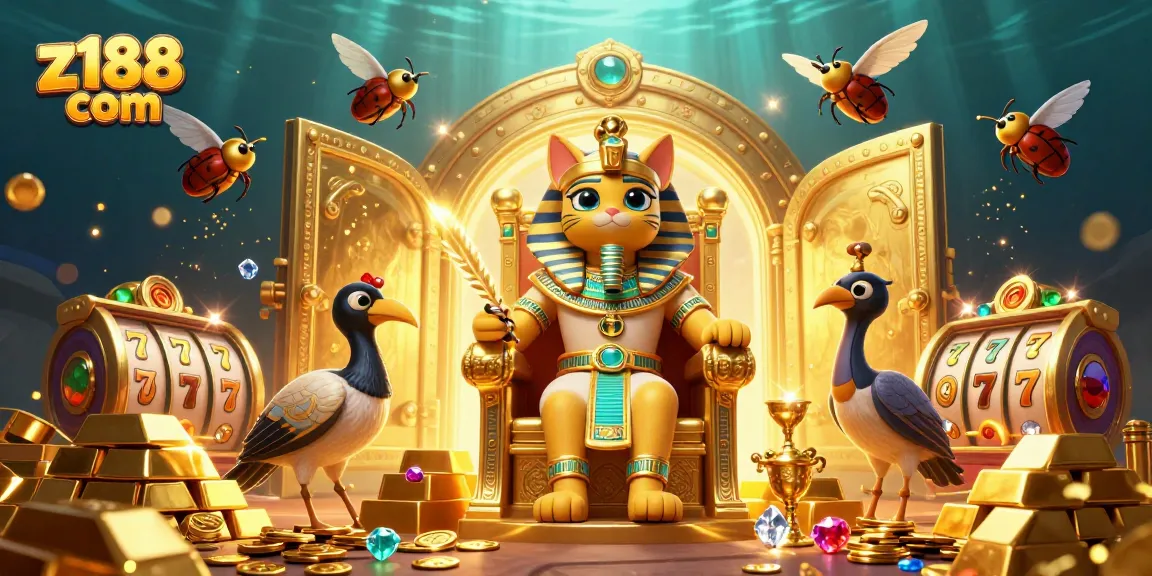 Experience thrilling gameplay with z188 com's vibrant casino illustration featuring dynamic slot machines.